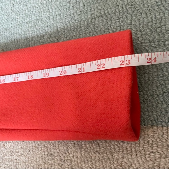 J. Crew Military Oxford Wool Blazer in Bright Flame in Size 0 - Picture 10 of 12